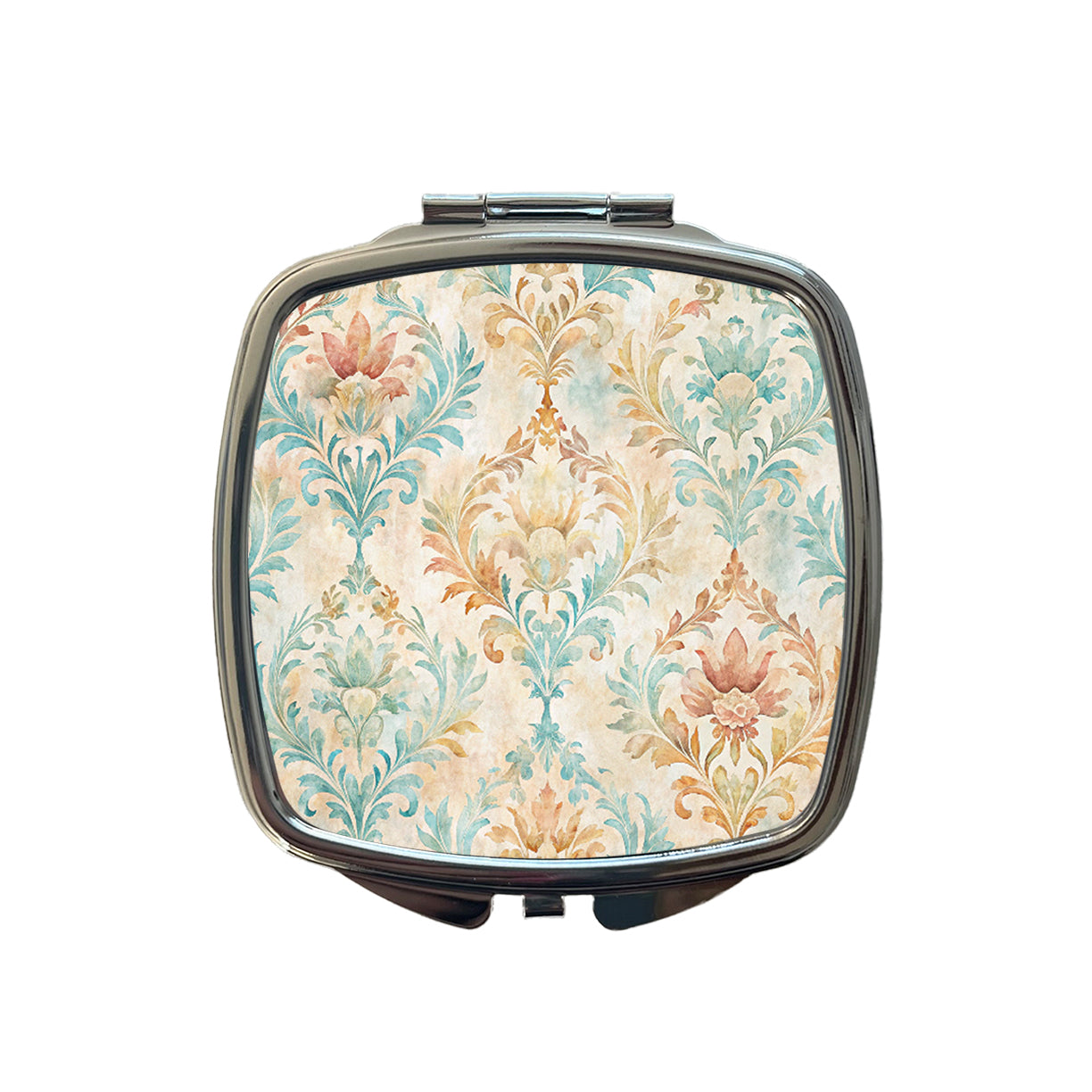 Beautiful Wallpaper Small Travel Purse Handbag Pocket Makeup Compact Mirror