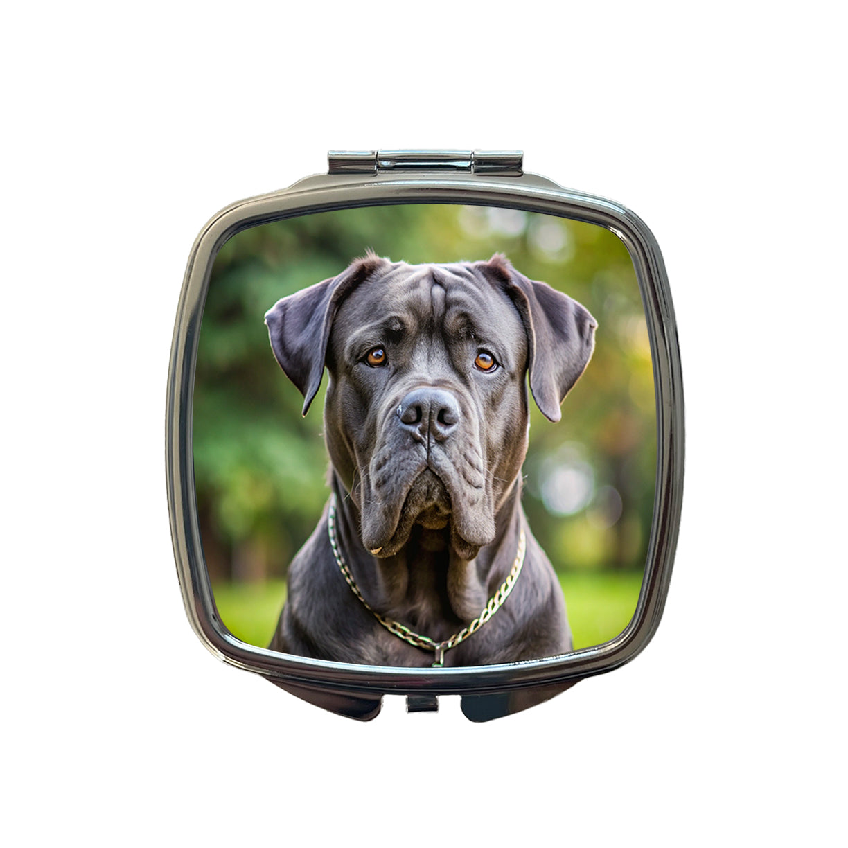 Cane Corso Dog Photo Small Travel Purse Handbag Pocket Makeup Compact Mirror