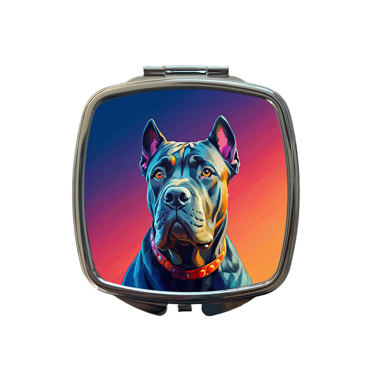 Cane Corso Dog Pop Art Small Travel Purse Handbag Pocket Makeup Compact Mirror