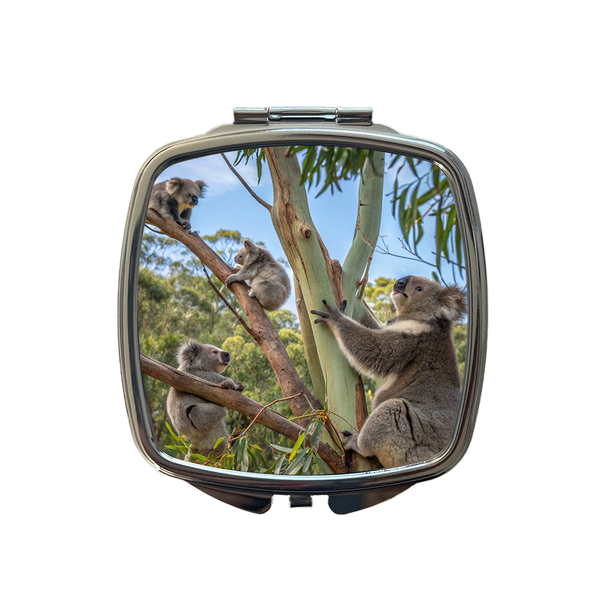 Bunch Of Koalas Small Travel Purse Handbag Pocket Makeup Compact Mirror