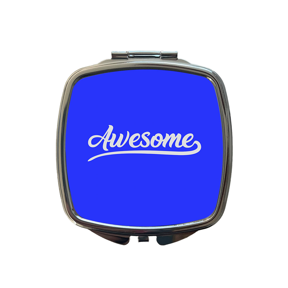 Awesome Blue Small Travel Purse Handbag Pocket Makeup Compact Mirror