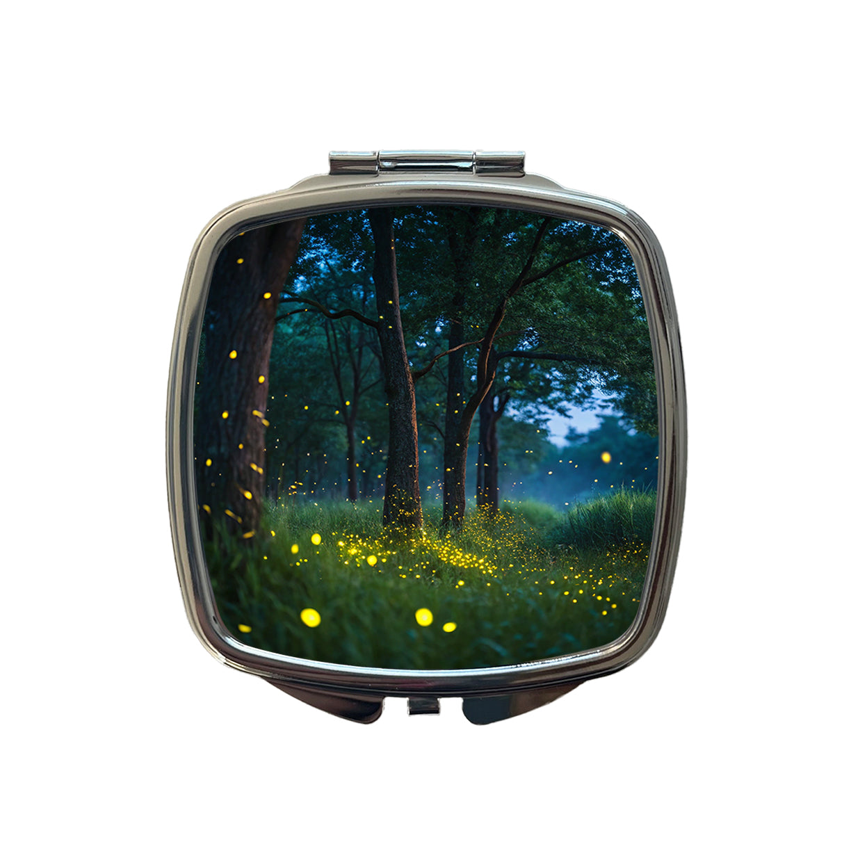 Fireflies At Night Small Travel Purse Handbag Pocket Makeup Compact Mirror