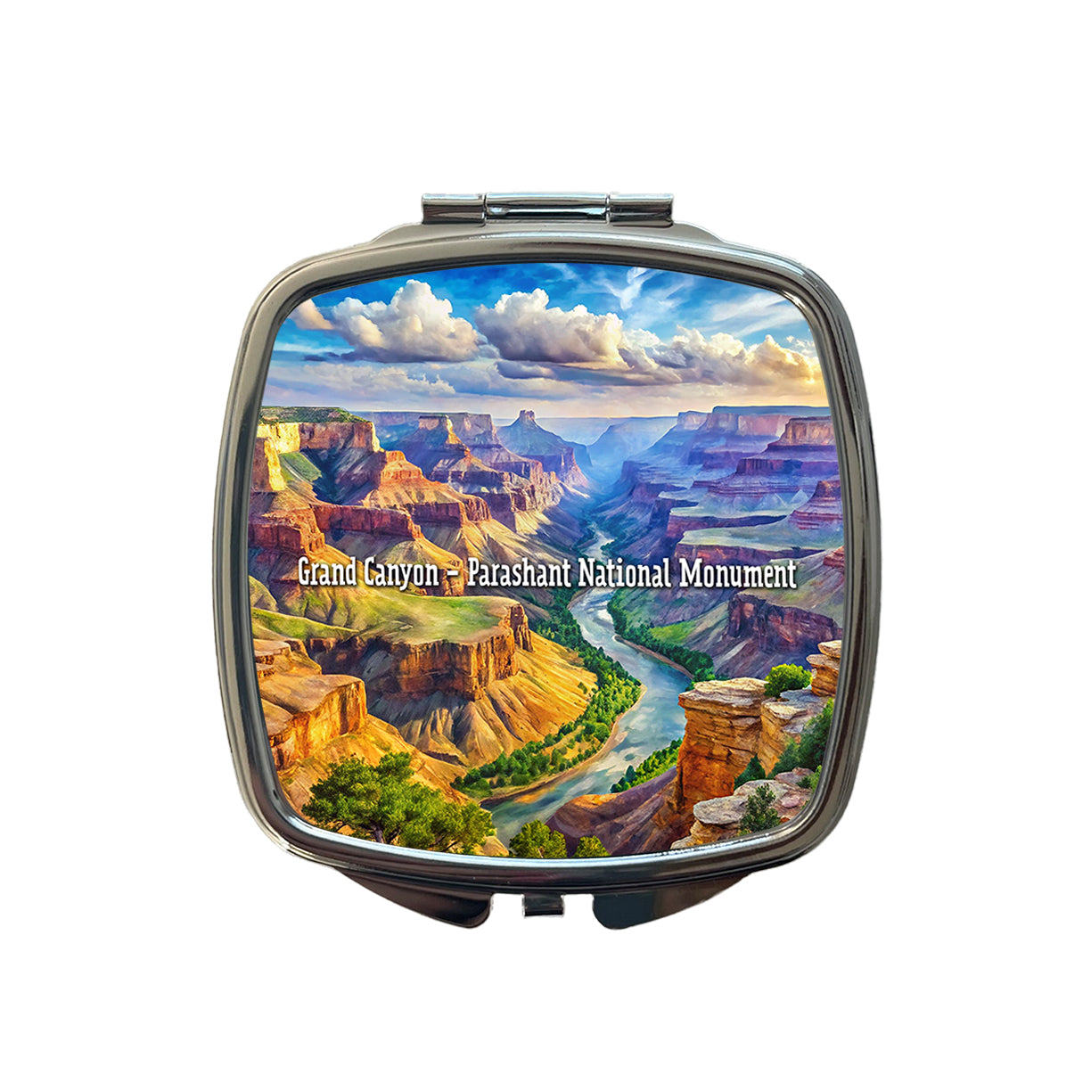 Grand Canyon - Parashant National Monument Arizona Small Travel Purse Handbag Pocket Makeup Compact Mirror