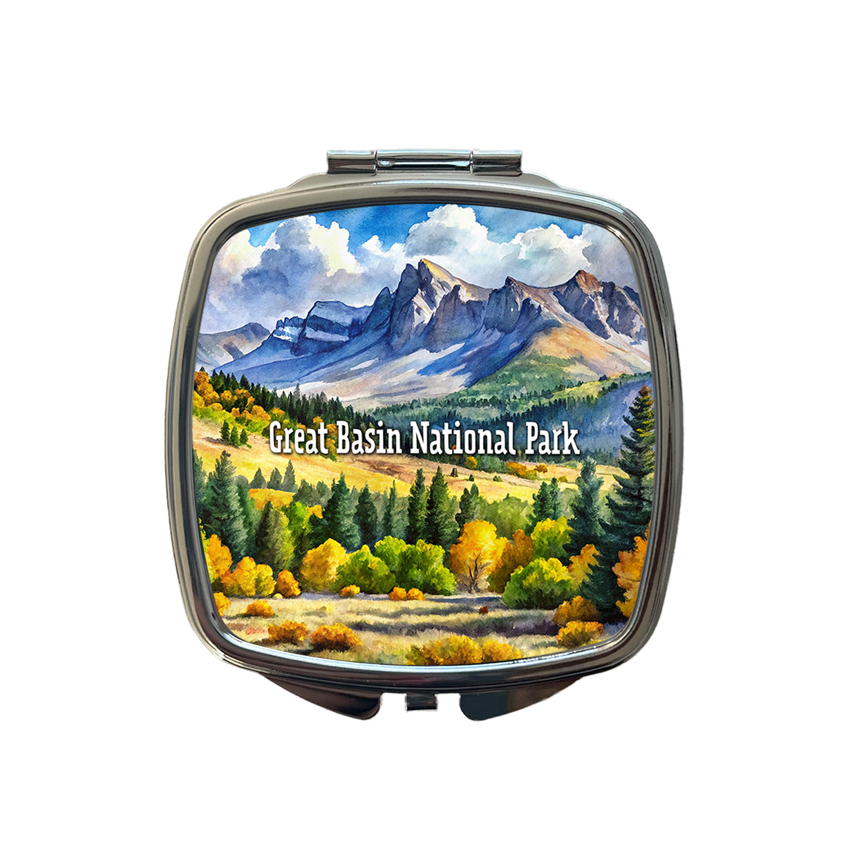 Great Basin National Park Nevada Small Travel Purse Handbag Pocket Makeup Compact Mirror