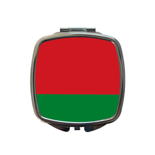 Belarus Country Flag Small Travel Purse Handbag Pocket Makeup Compact Mirror