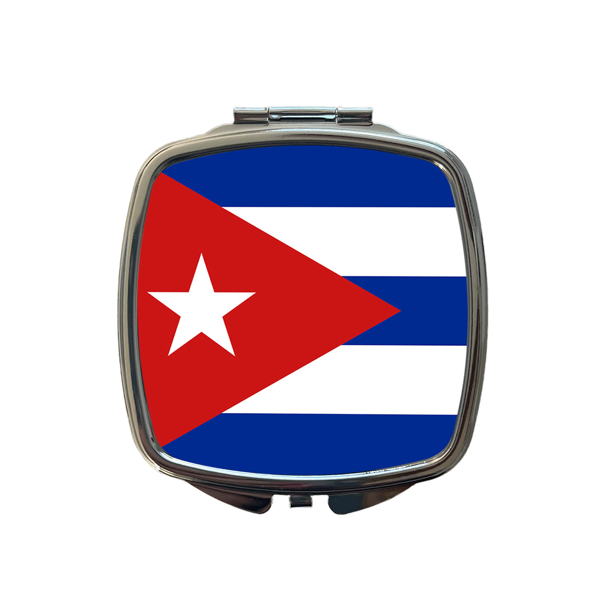 Cuba Country Flag Small Travel Purse Handbag Pocket Makeup Compact Mirror