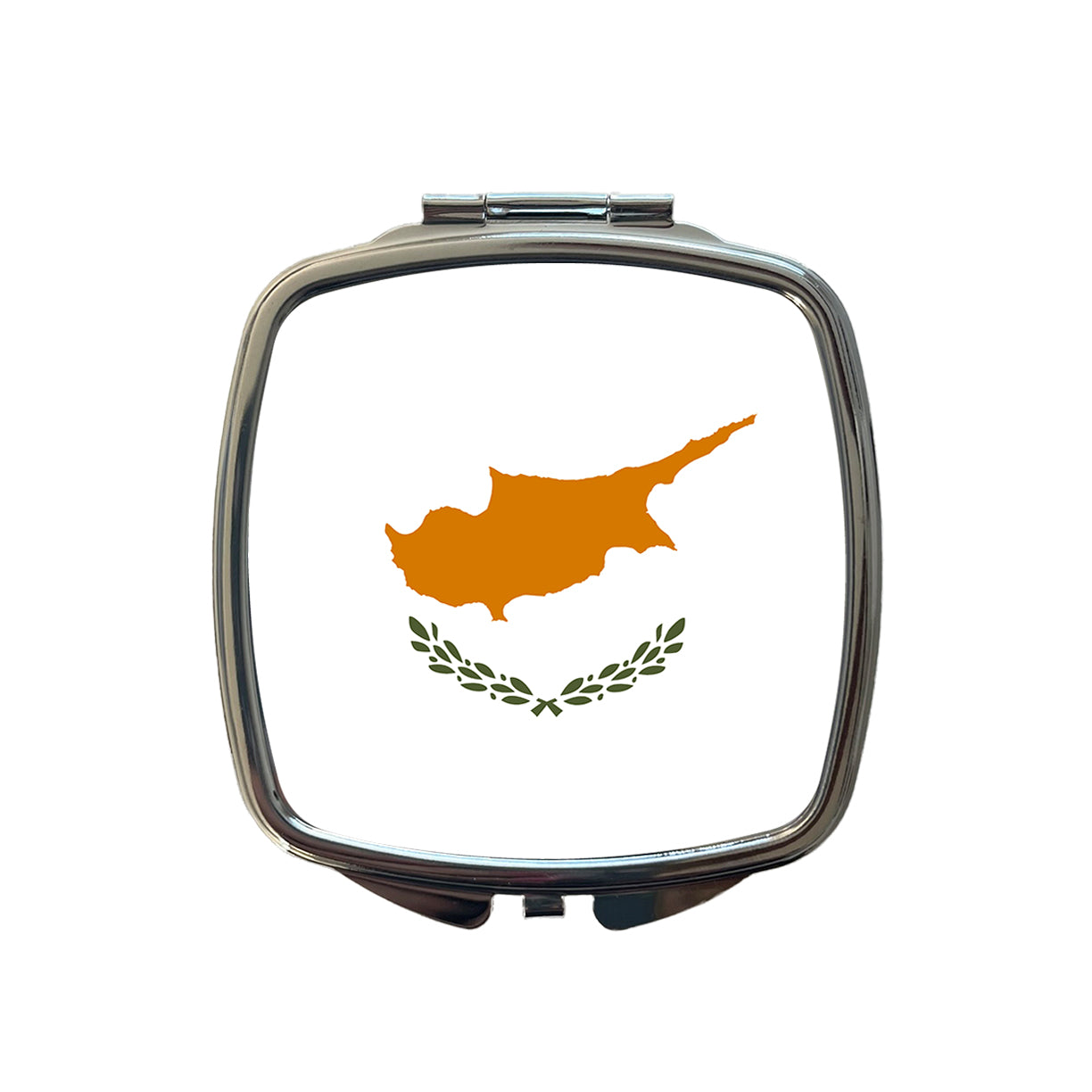 Cyprus Country Flag Small Travel Purse Handbag Pocket Makeup Compact Mirror