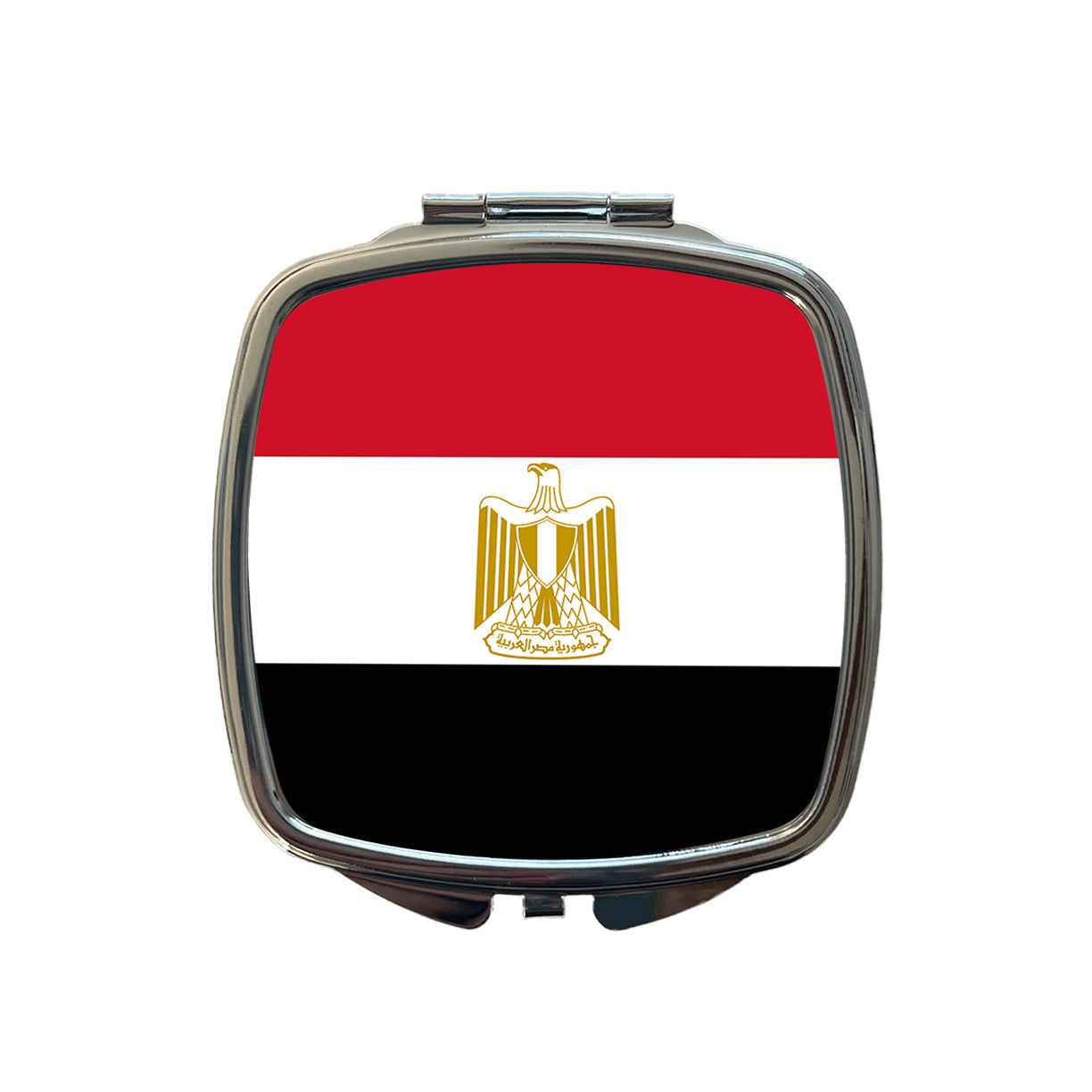 Egypt Country Flag Small Travel Purse Handbag Pocket Makeup Compact Mirror