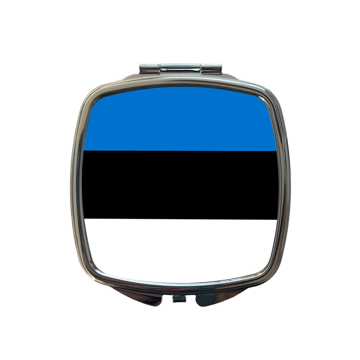 Estonia Country Flag Small Travel Purse Handbag Pocket Makeup Compact Mirror