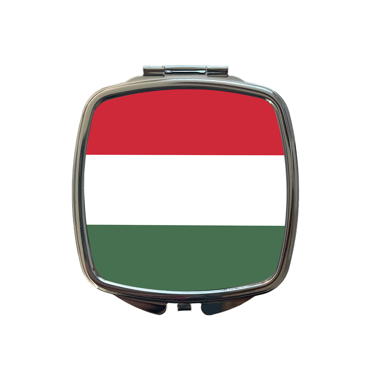 Hungary Country Flag Small Travel Purse Handbag Pocket Makeup Compact Mirror