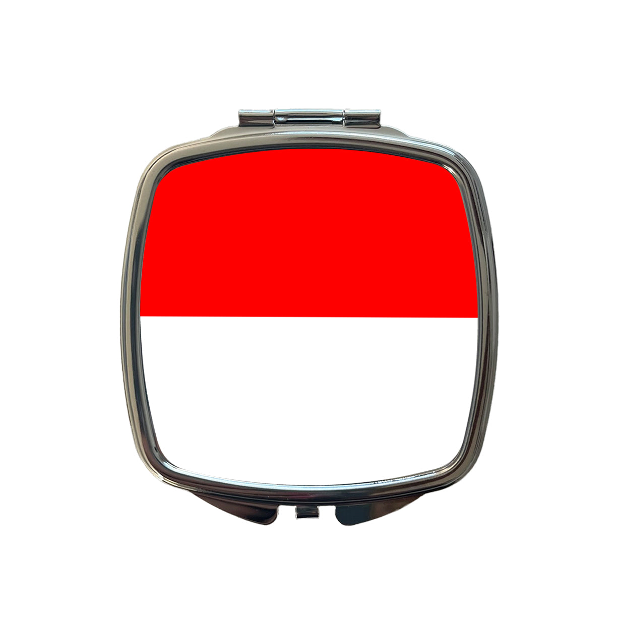 Indonesia Country Flag Small Travel Purse Handbag Pocket Makeup Compact Mirror