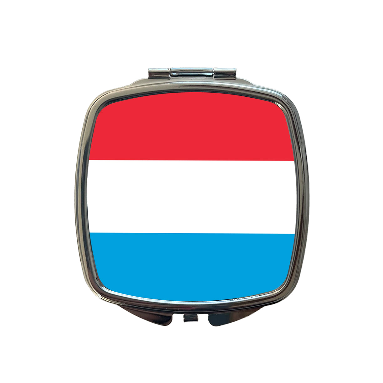 Luxembourg Country Flag Small Travel Purse Handbag Pocket Makeup Compact Mirror