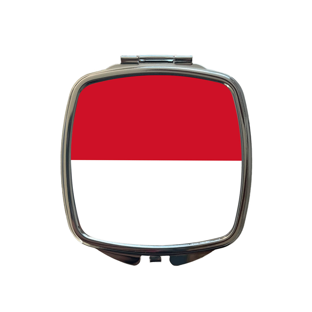 Monaco Country Flag Small Travel Purse Handbag Pocket Makeup Compact Mirror