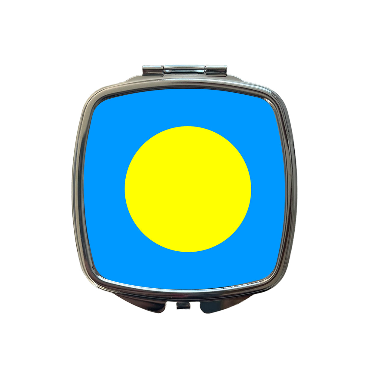 Palau Country Flag Small Travel Purse Handbag Pocket Makeup Compact Mirror