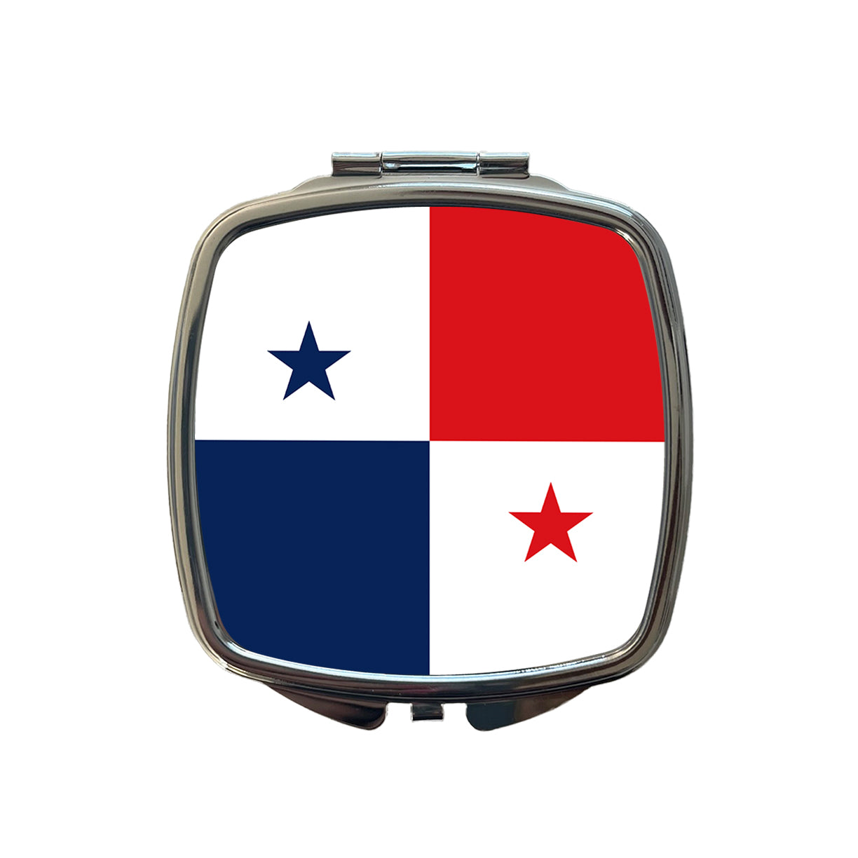 Panama Country Flag Small Travel Purse Handbag Pocket Makeup Compact Mirror