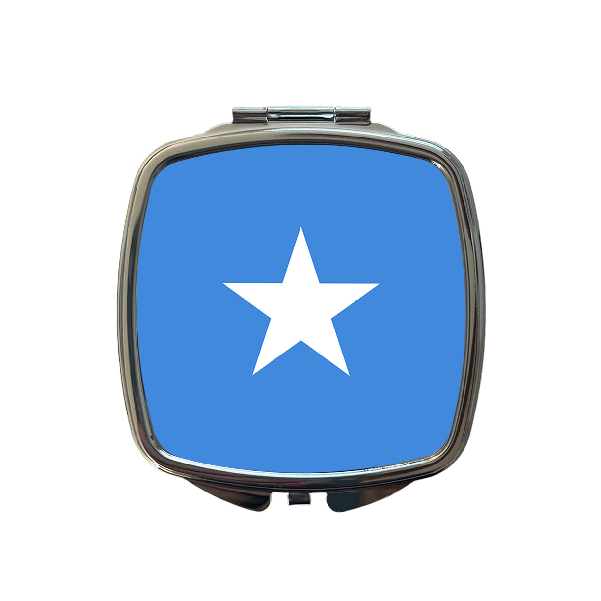 Somalia Country Flag Small Travel Purse Handbag Pocket Makeup Compact Mirror