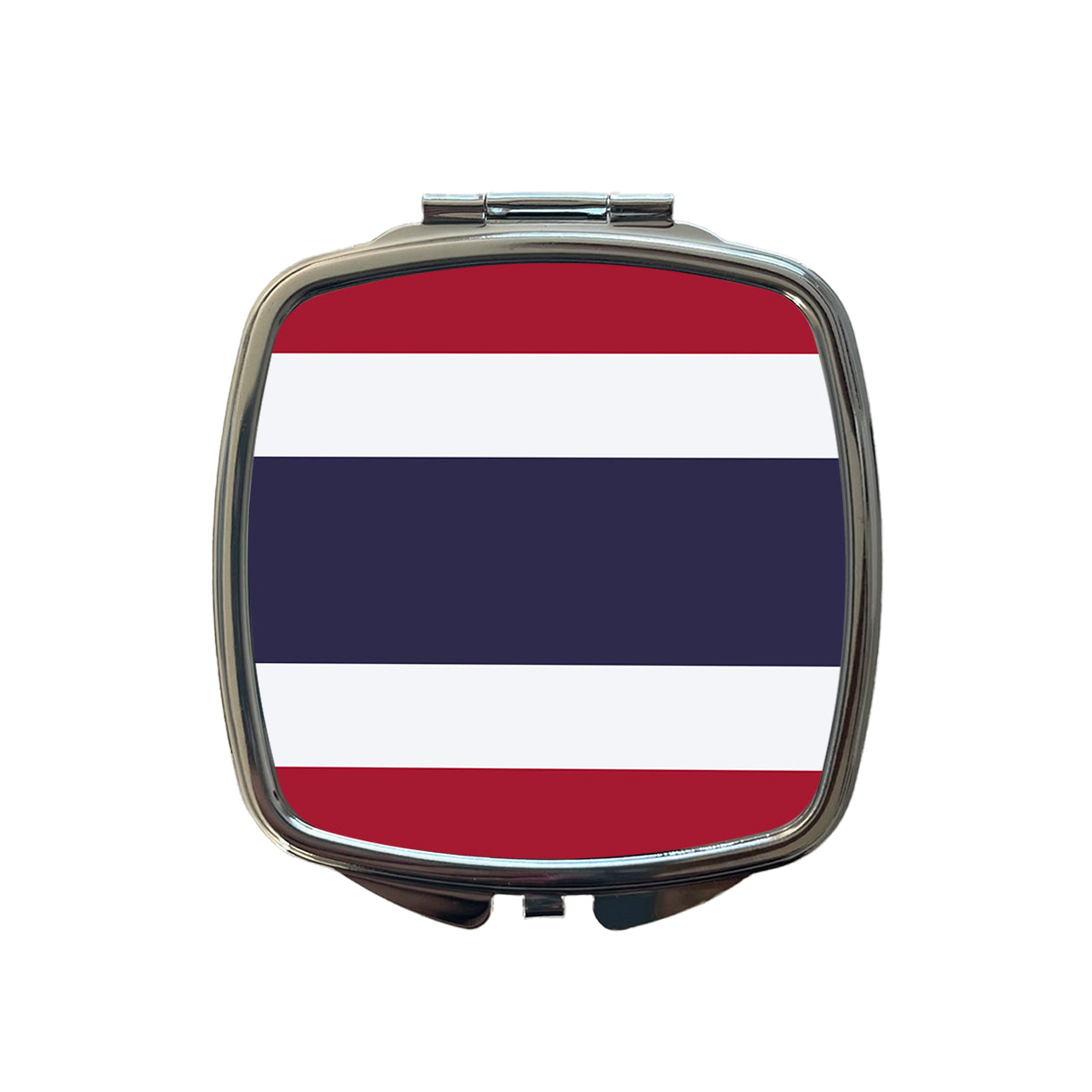 Thailand Country Flag Small Travel Purse Handbag Pocket Makeup Compact Mirror