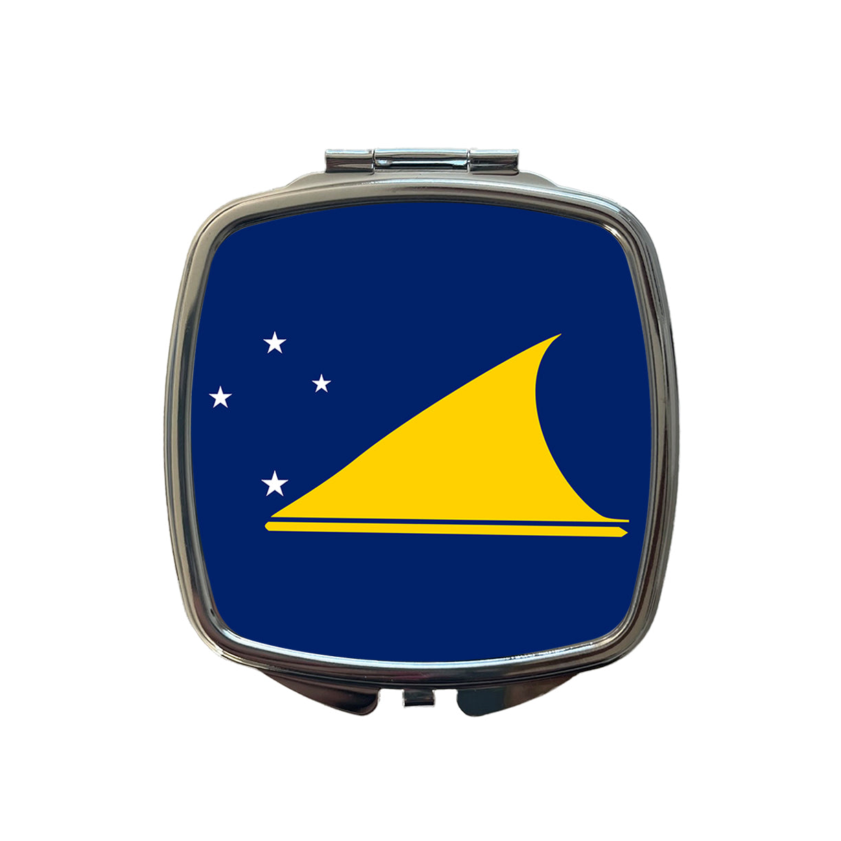 Tokelau Country Flag Small Travel Purse Handbag Pocket Makeup Compact Mirror