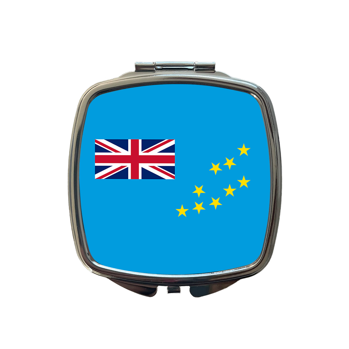 Tuvalu Country Flag Small Travel Purse Handbag Pocket Makeup Compact Mirror