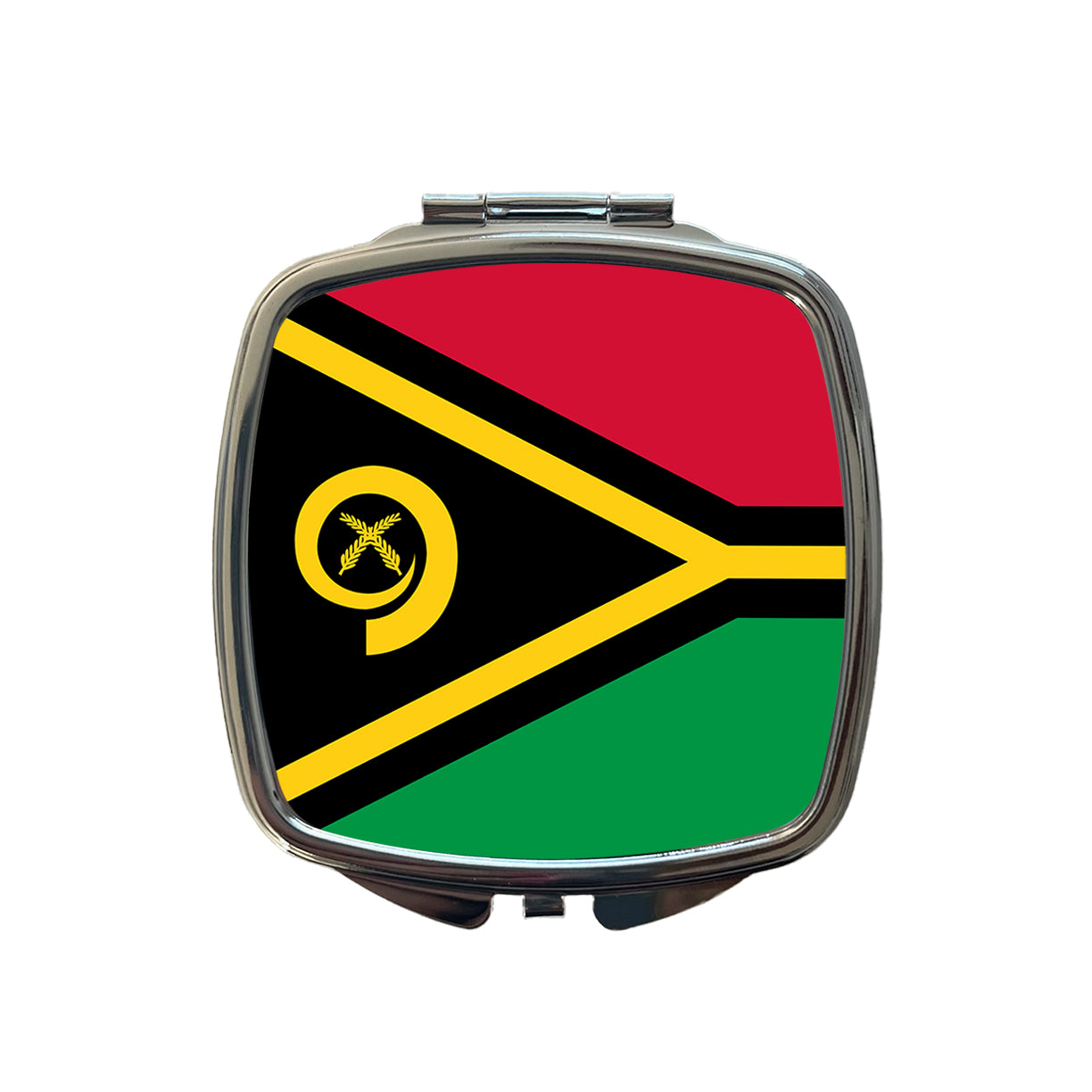 Vanuatu Country Flag Small Travel Purse Handbag Pocket Makeup Compact Mirror