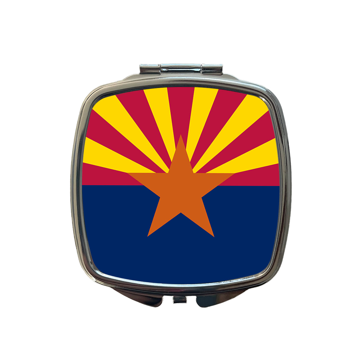 Arizona AZ State Flag Small Travel Purse Handbag Pocket Makeup Compact Mirror