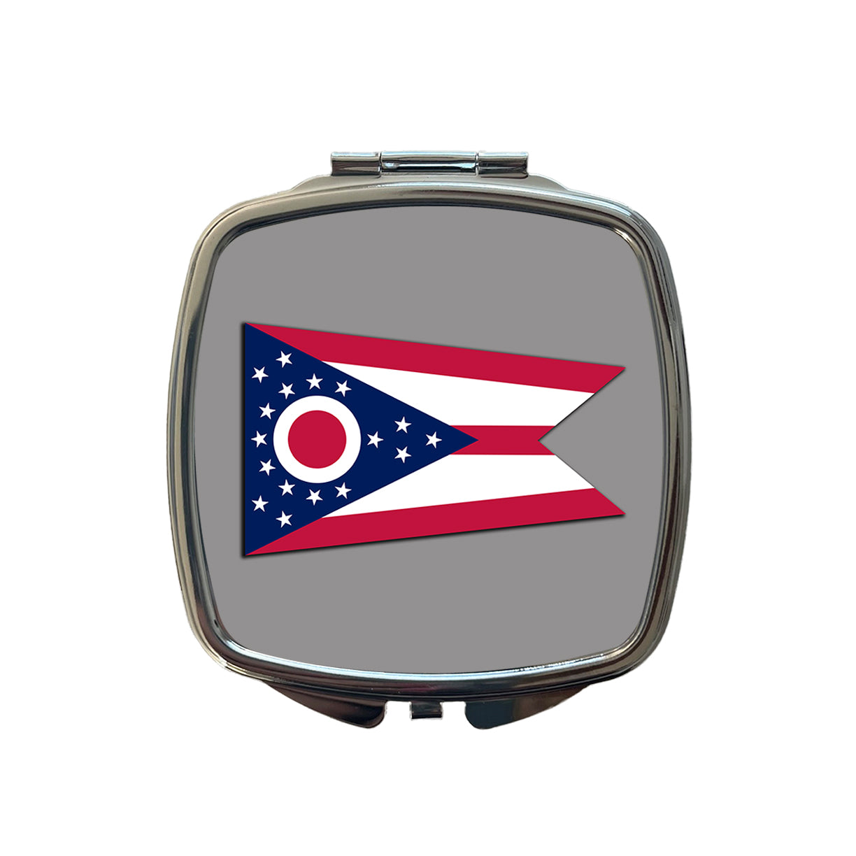 Ohio OH State Flag Small Travel Purse Handbag Pocket Makeup Compact Mirror
