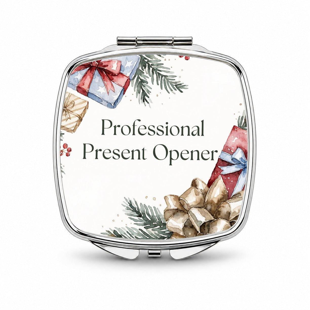 Professional Present Opener Christmas Small Travel Purse Handbag Pocket Makeup Compact Mirror
