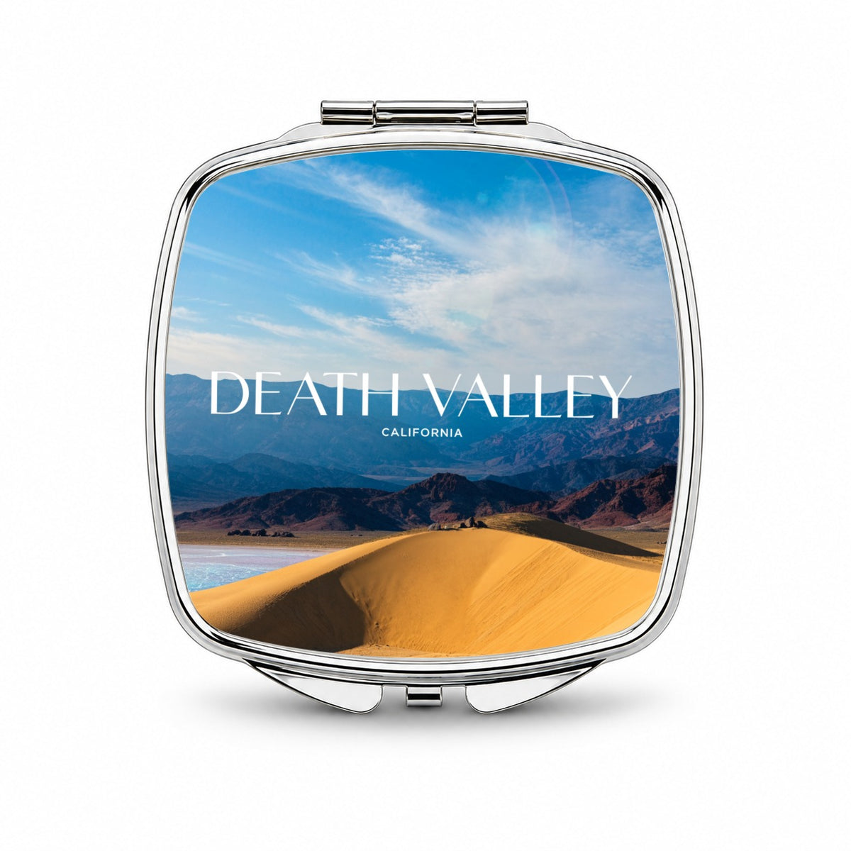 Death Valley California Travel Small Travel Purse Handbag Pocket Makeup Compact Mirror