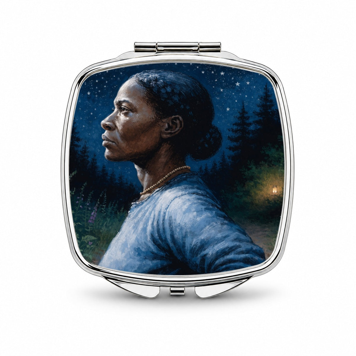 Harriet Tubman Abolitionist Small Travel Purse Handbag Pocket Makeup Compact Mirror