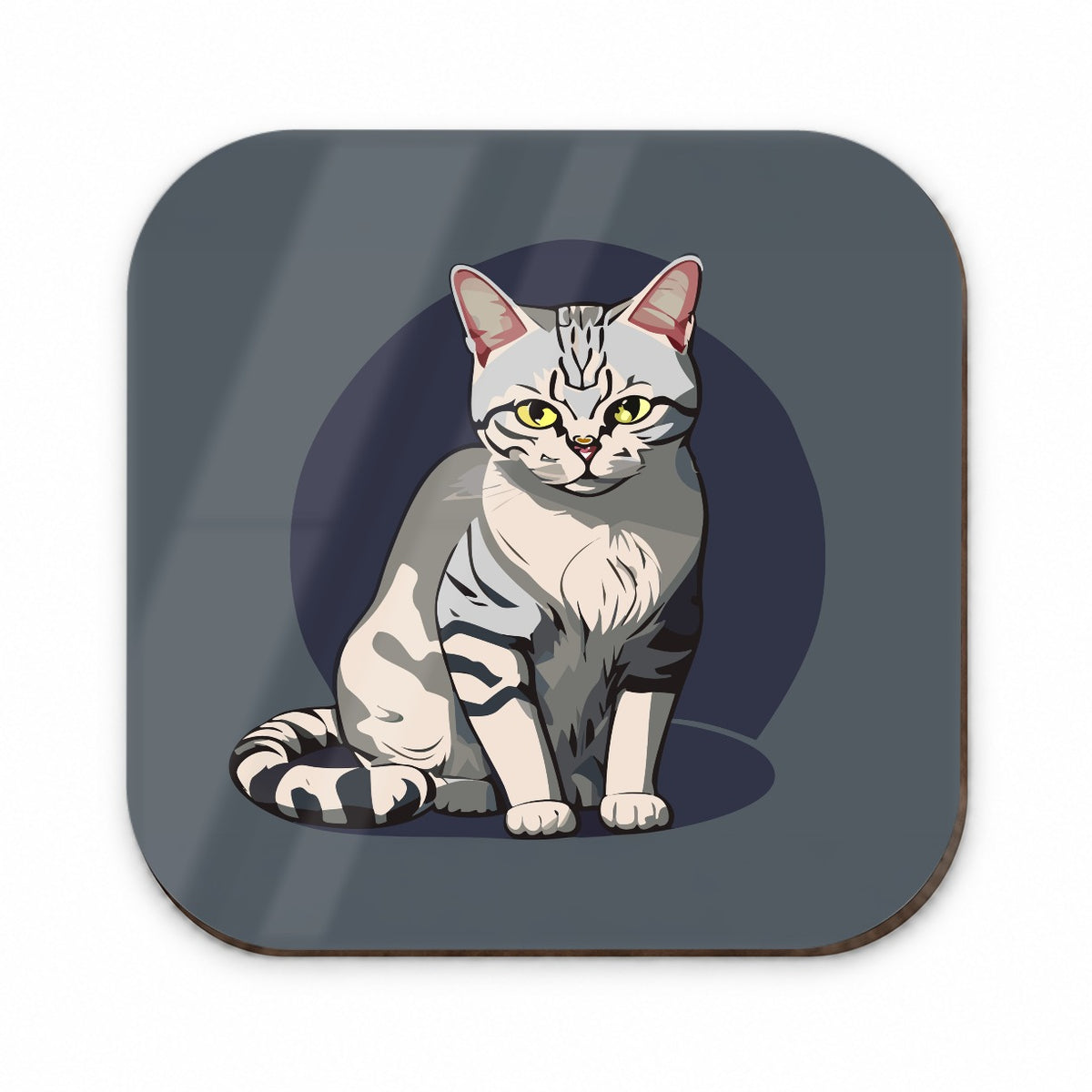 American Shorthair Cat Sitting Fridge Magnet