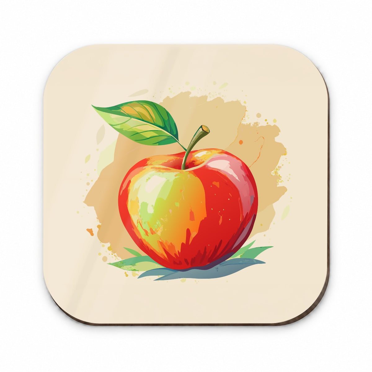 Apple Watercolor Teacher Fridge Magnet