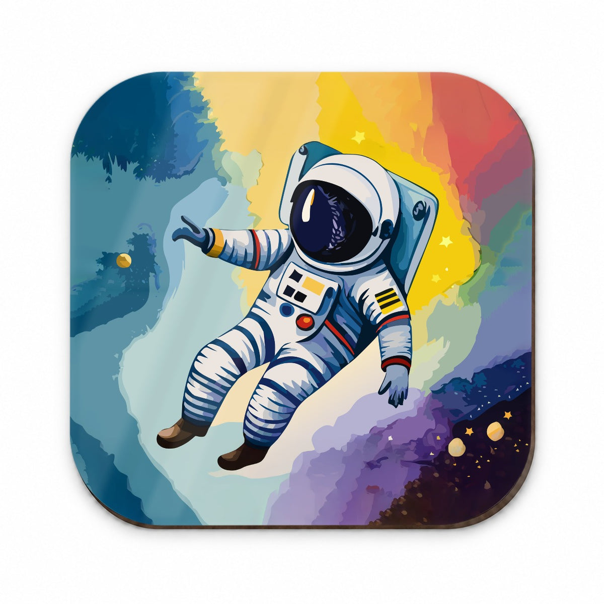 Astronaut Floating in Space Astronomy Fridge Magnet