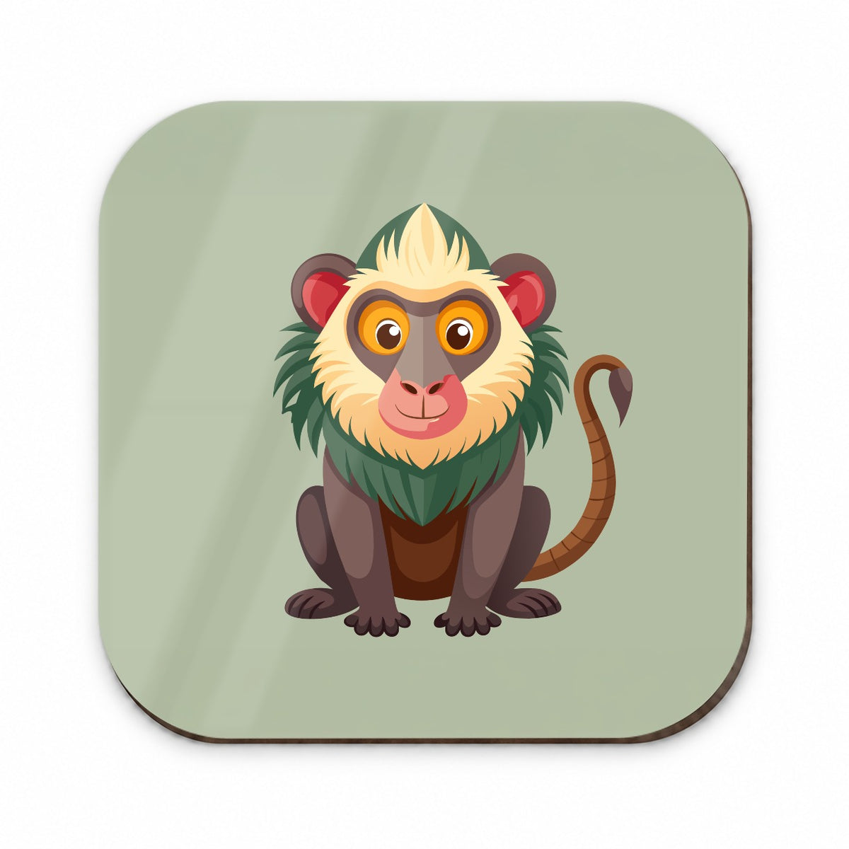 Baboon Cute Fridge Magnet
