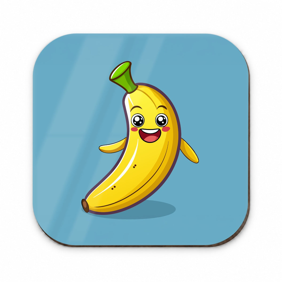 Banana Happy Fruit Fridge Magnet
