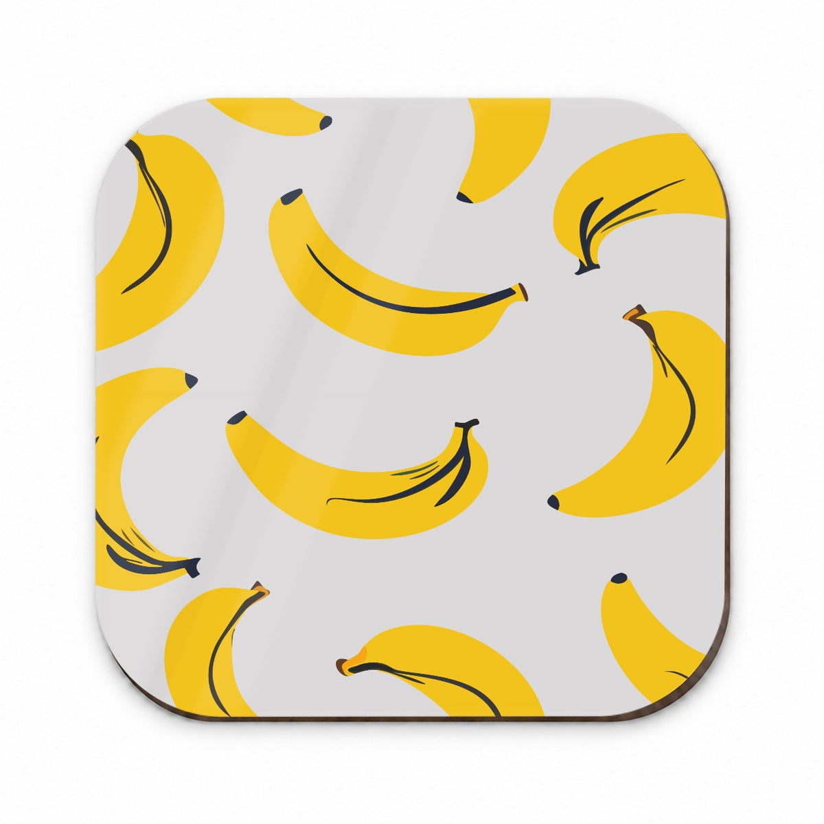 Bananas Scattered Pattern Fridge Magnet