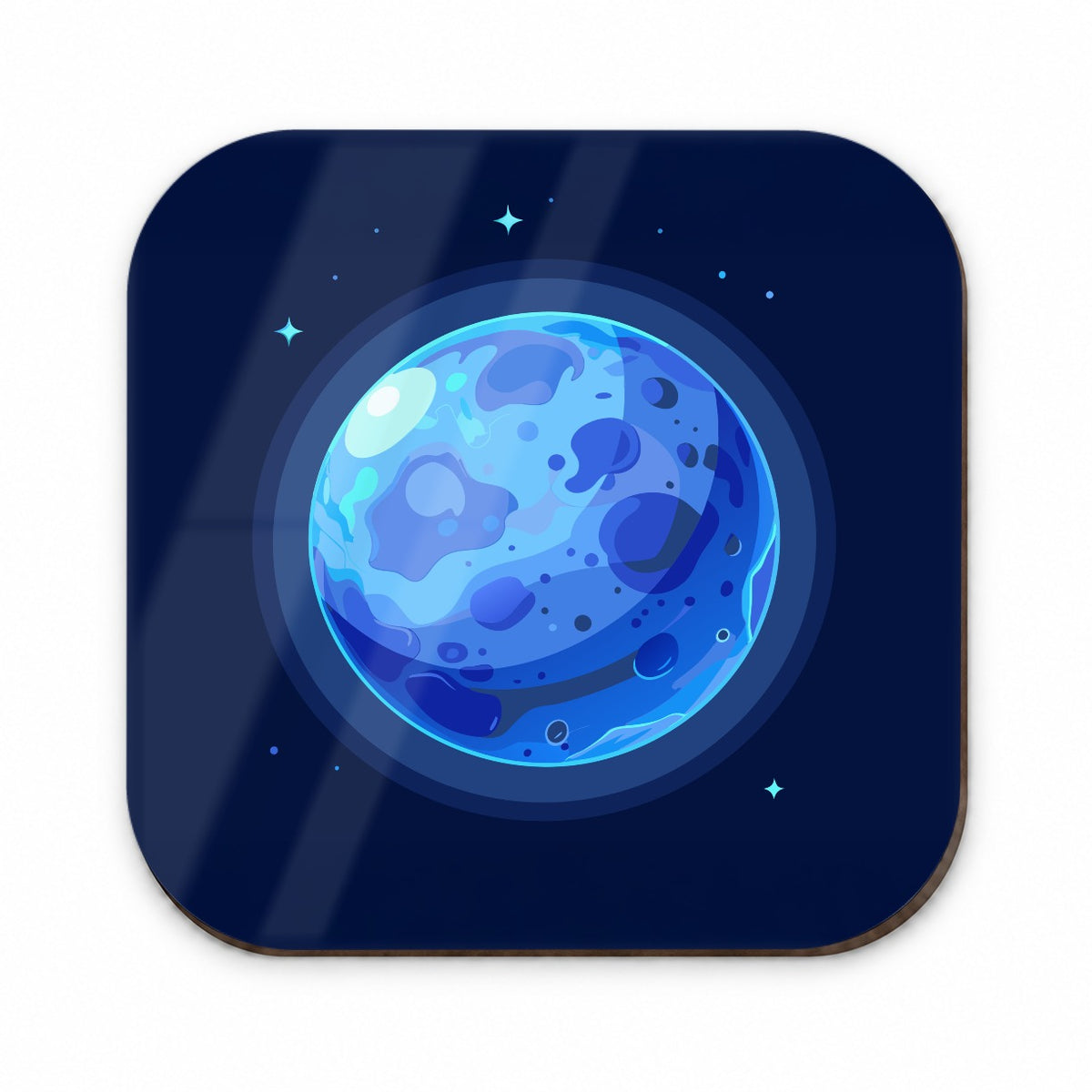 Blue Moon Fridge Magnet