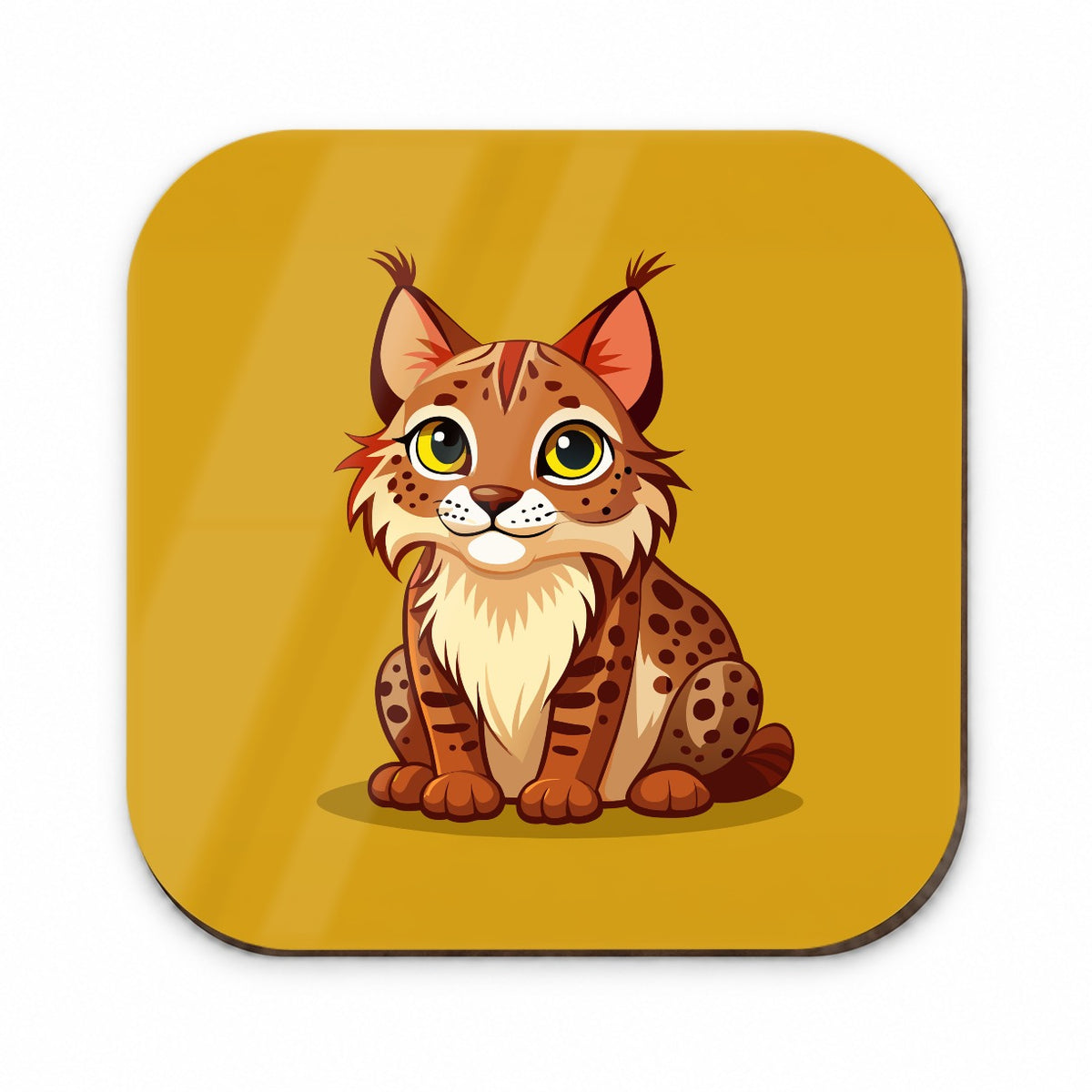 Bobcat Cute Fridge Magnet