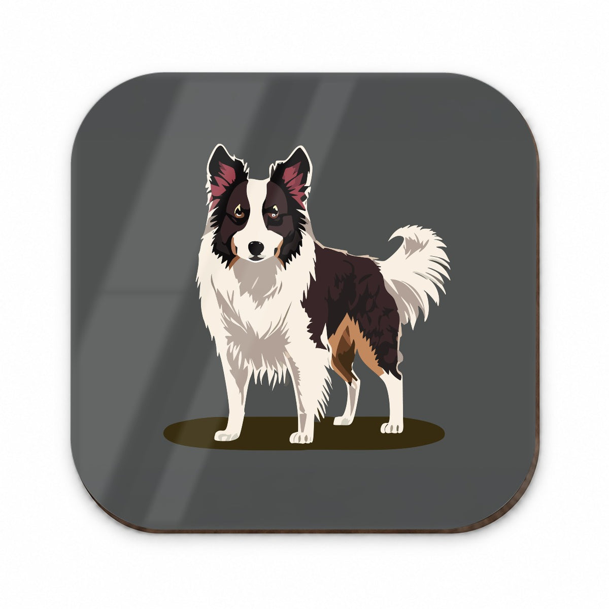 Border Collie Standing Fridge Magnet