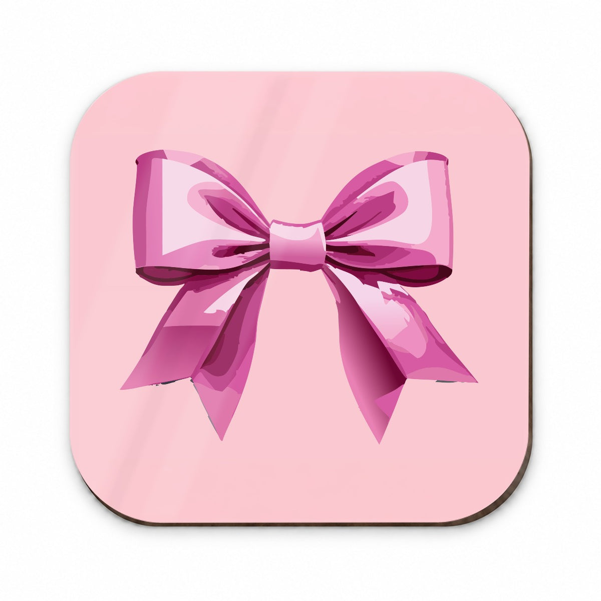 Bow Cheerleading Coquette Pink Fridge Magnet