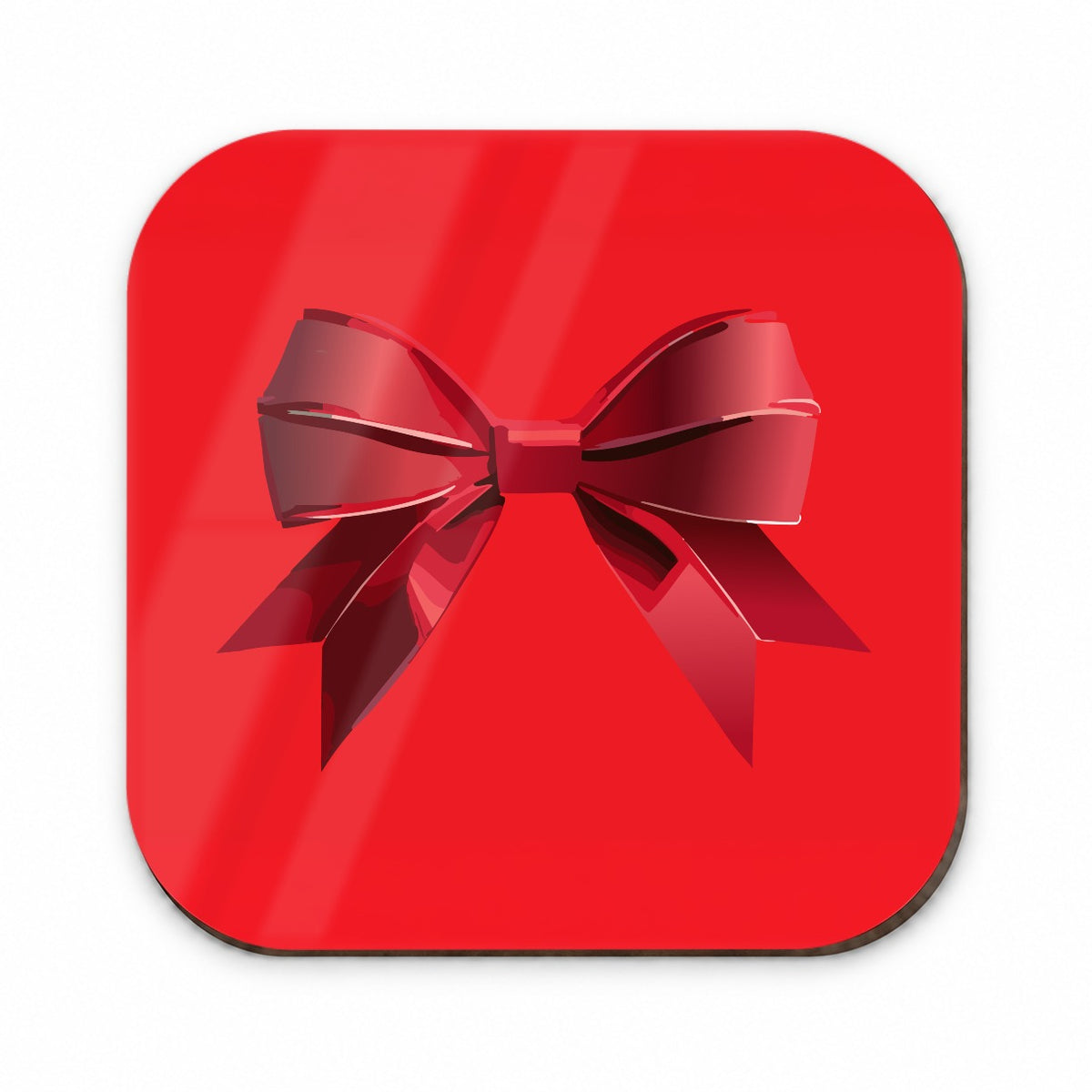 Bow Cheerleading Coquette Red Fridge Magnet