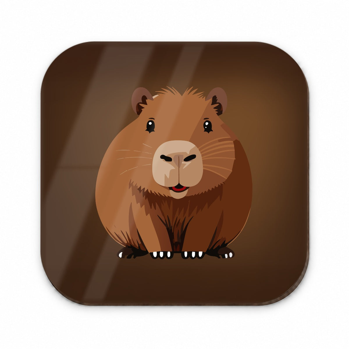 Capybara Happy Fridge Magnet