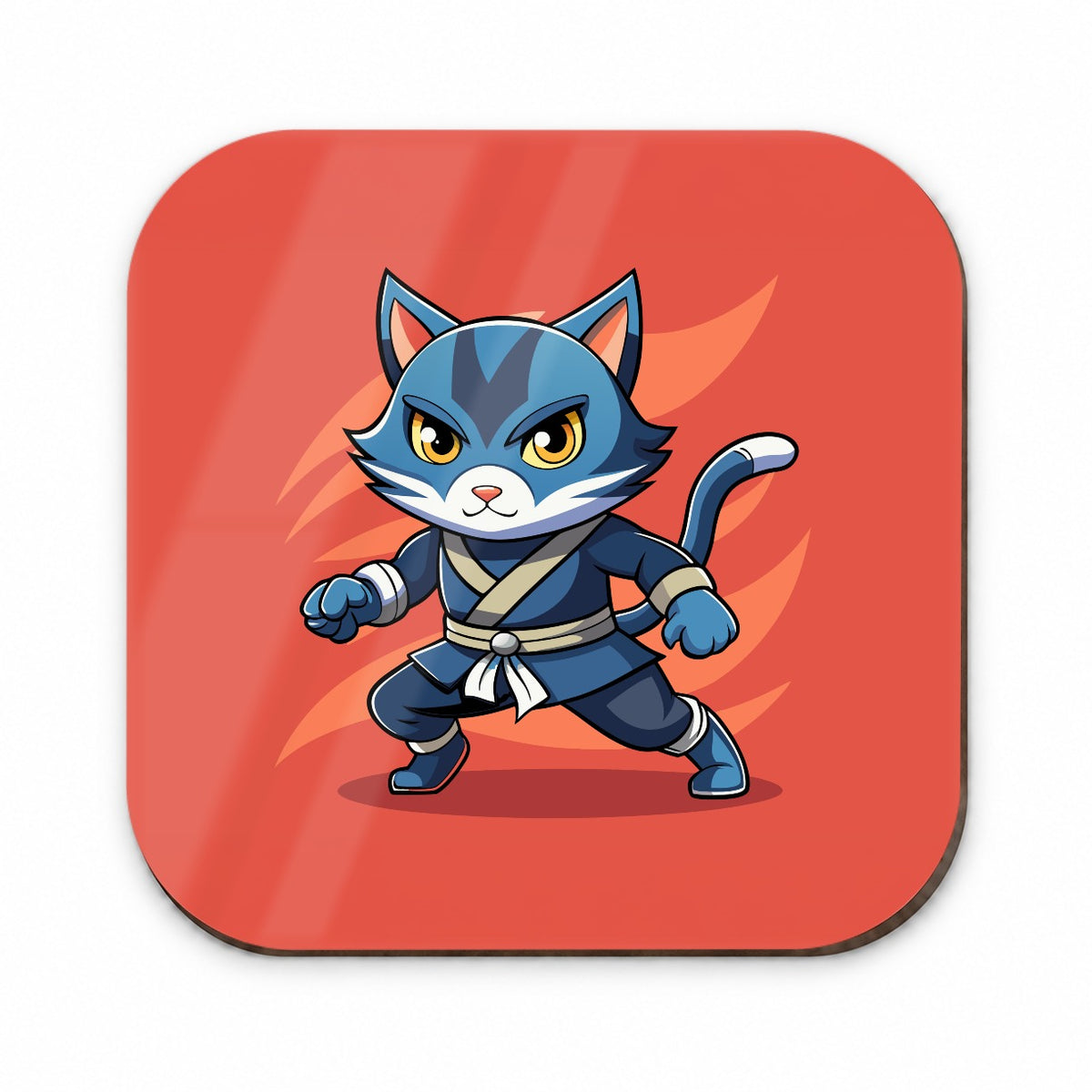 Cat Ninja Fridge Magnet