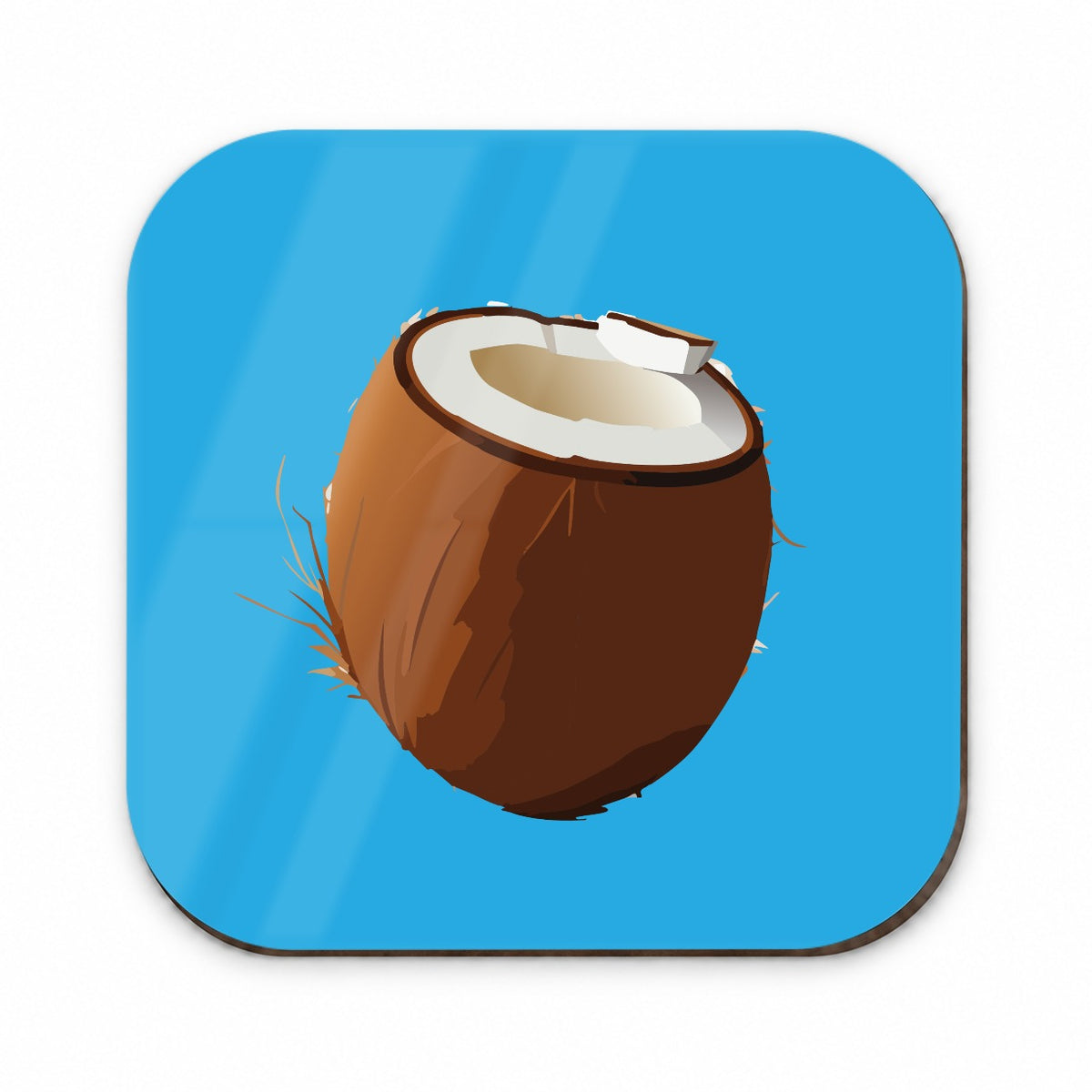 Coconut Tropical Fruit Fridge Magnet