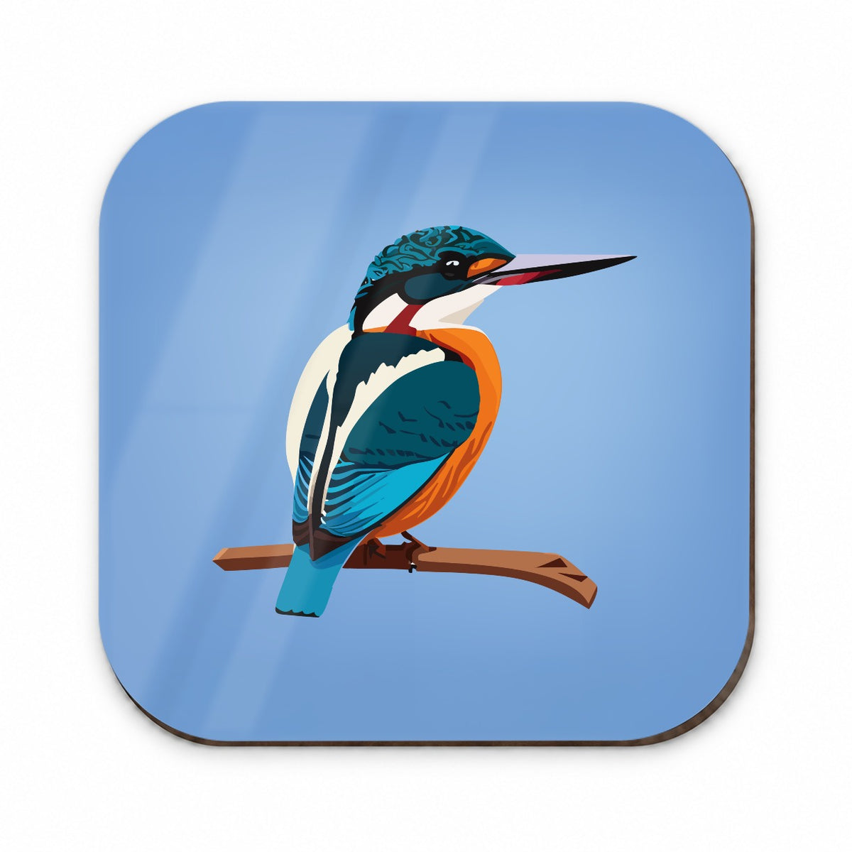 Common Kingfisher Bird Fridge Magnet