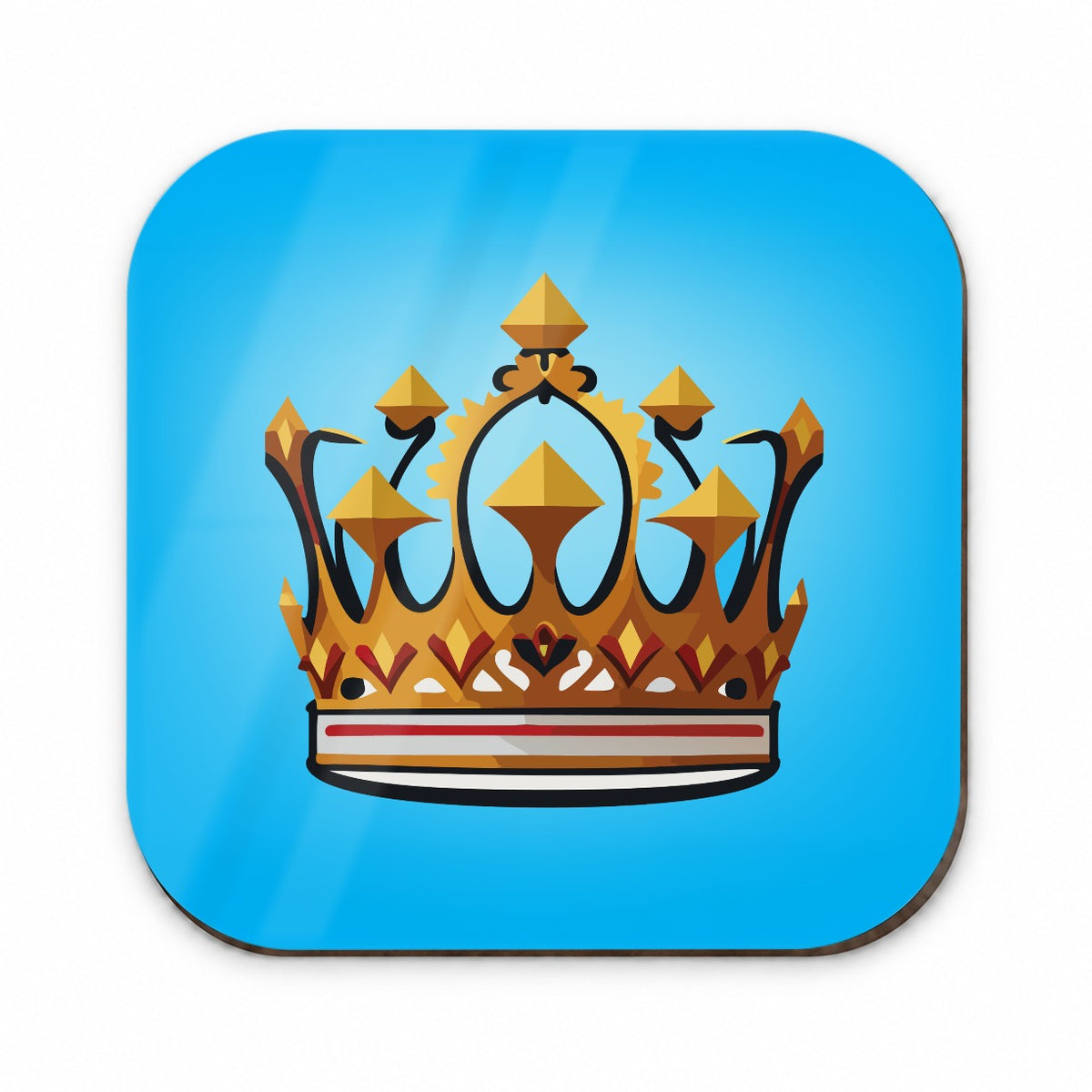 Crown King Queen Royalty Fridge Magnet