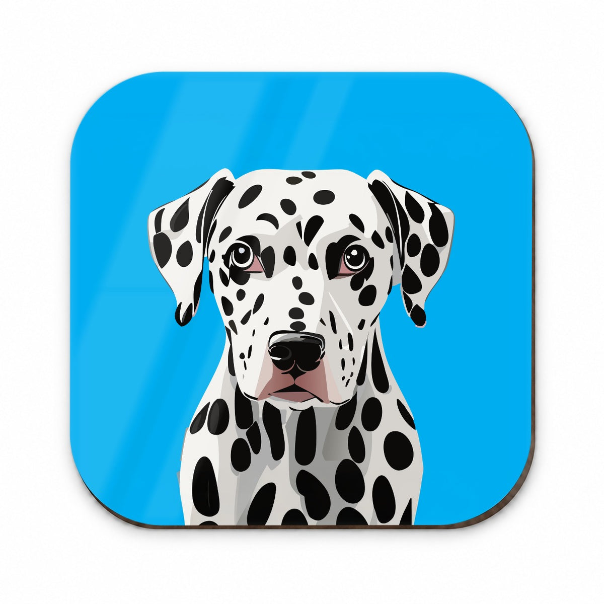 Dalmatian Dog Head Staring Fridge Magnet