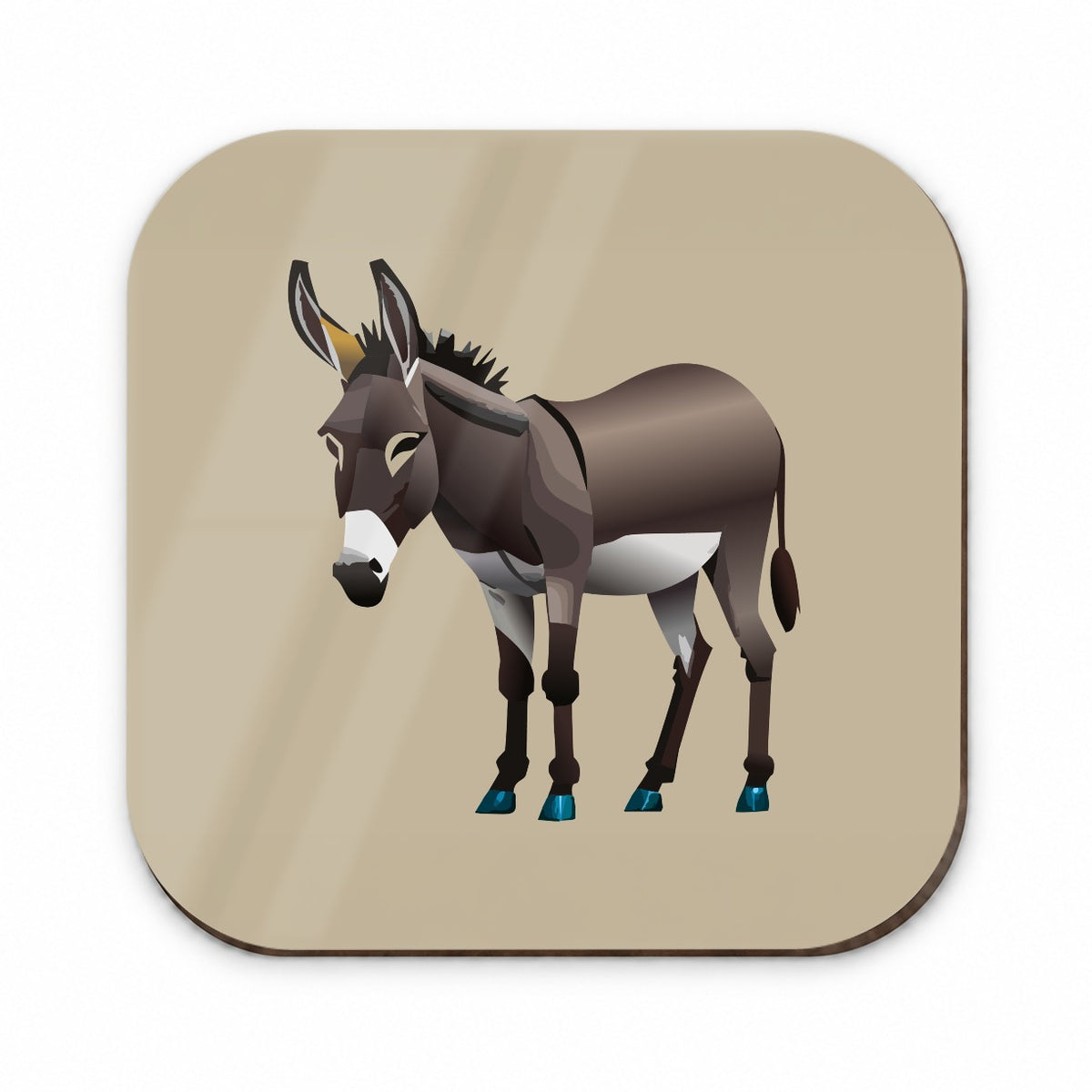 Donkey Standing Fridge Magnet