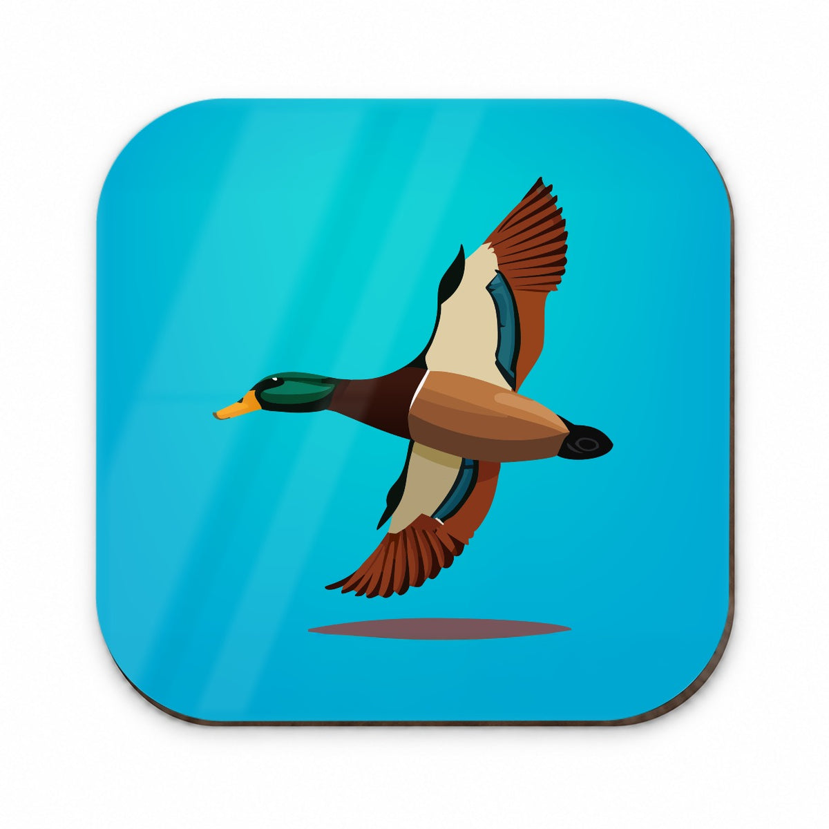 Duck Mallard Flying Hunting Fridge Magnet