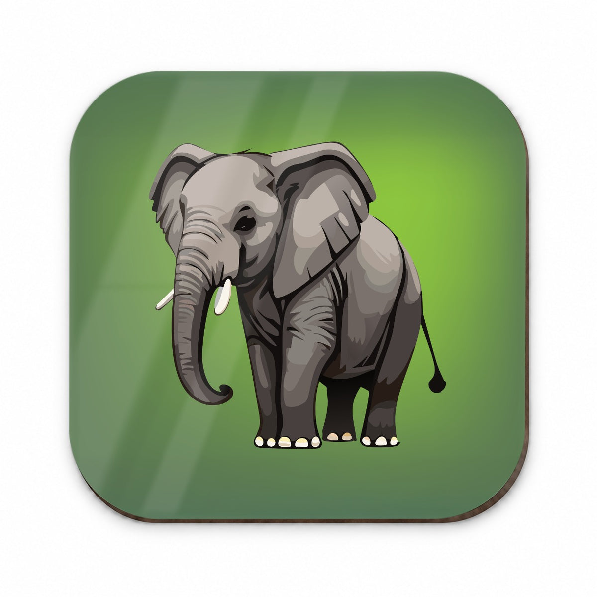 Elephant with Tusks Majestic Fridge Magnet