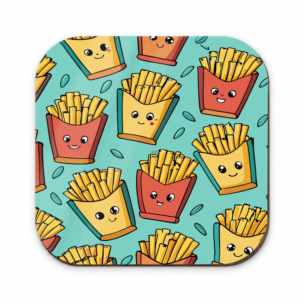 French Fries Cute Pattern Fridge Magnet
